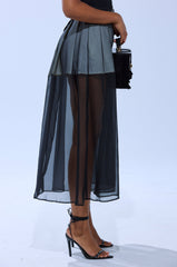 PARTY GIRL MIDI SKIRT