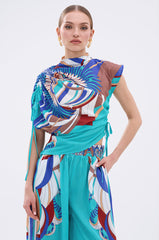ASHTIN PRINTED BLOUSE