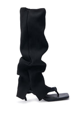 AZALEA WANG SAPPHIRA BLACK SANDAL