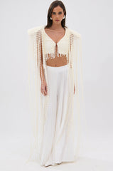PEARL HEAVEN BEADED TOP