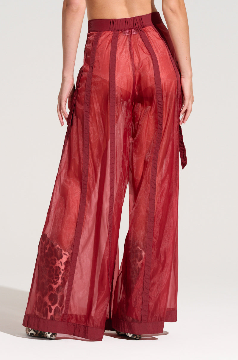 CELINE WIDE LEG TROUSER