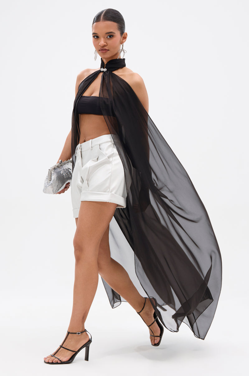 DJ METALLIC SHORTS