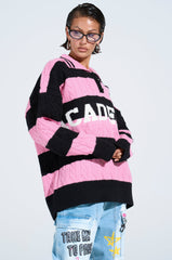 ACADEMIC STRIPE SWEATER