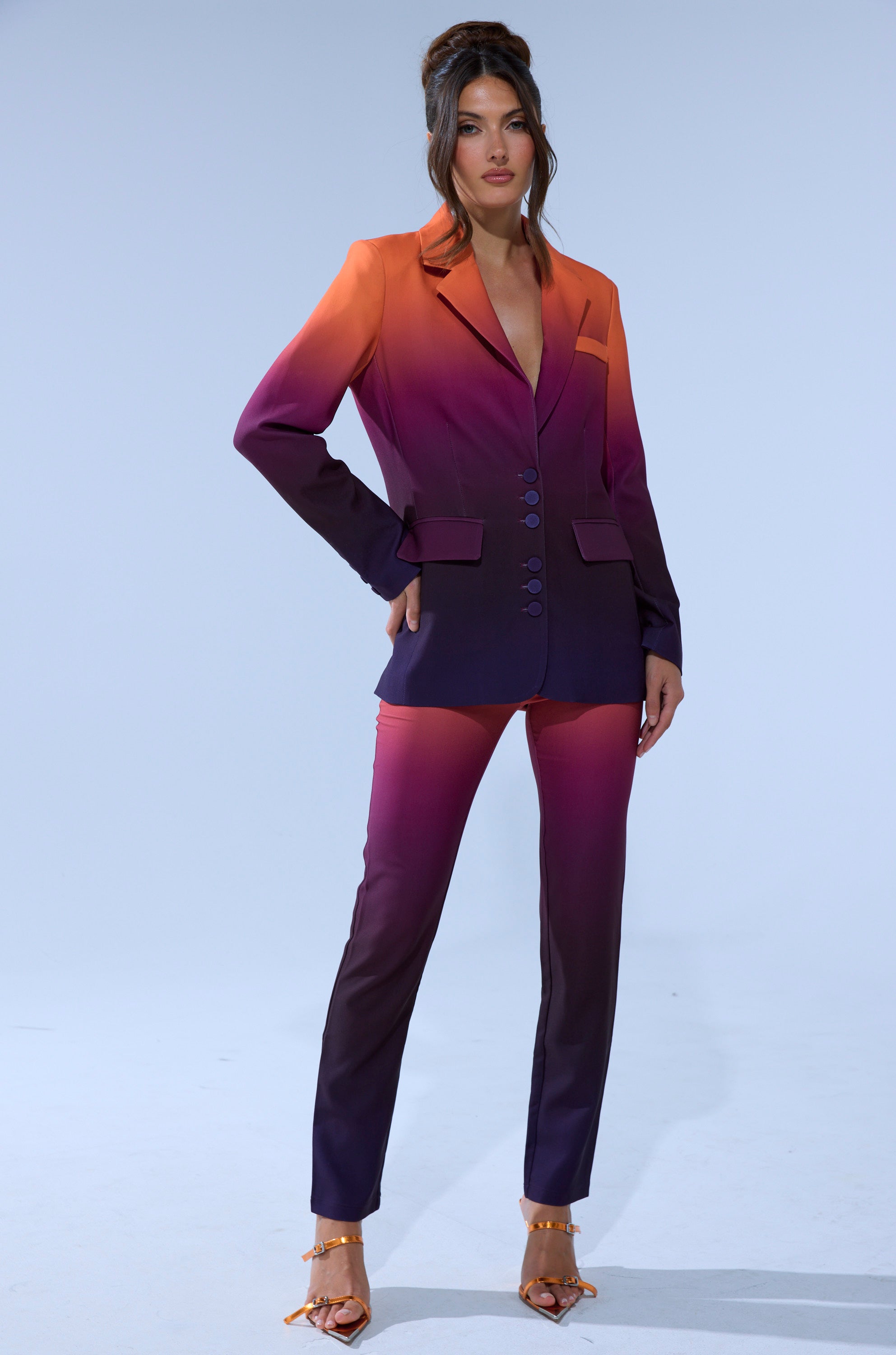RISE AND SHINE OMBRE BLAZER