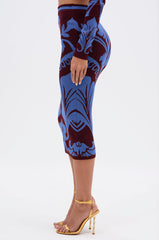 GIVE ME LOVE MIDI SKIRT