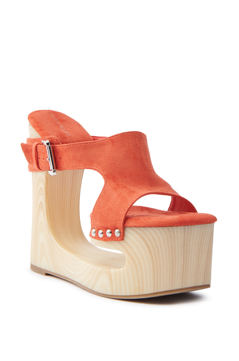 AZALEA WANG COPSE ORANGE SANDAL