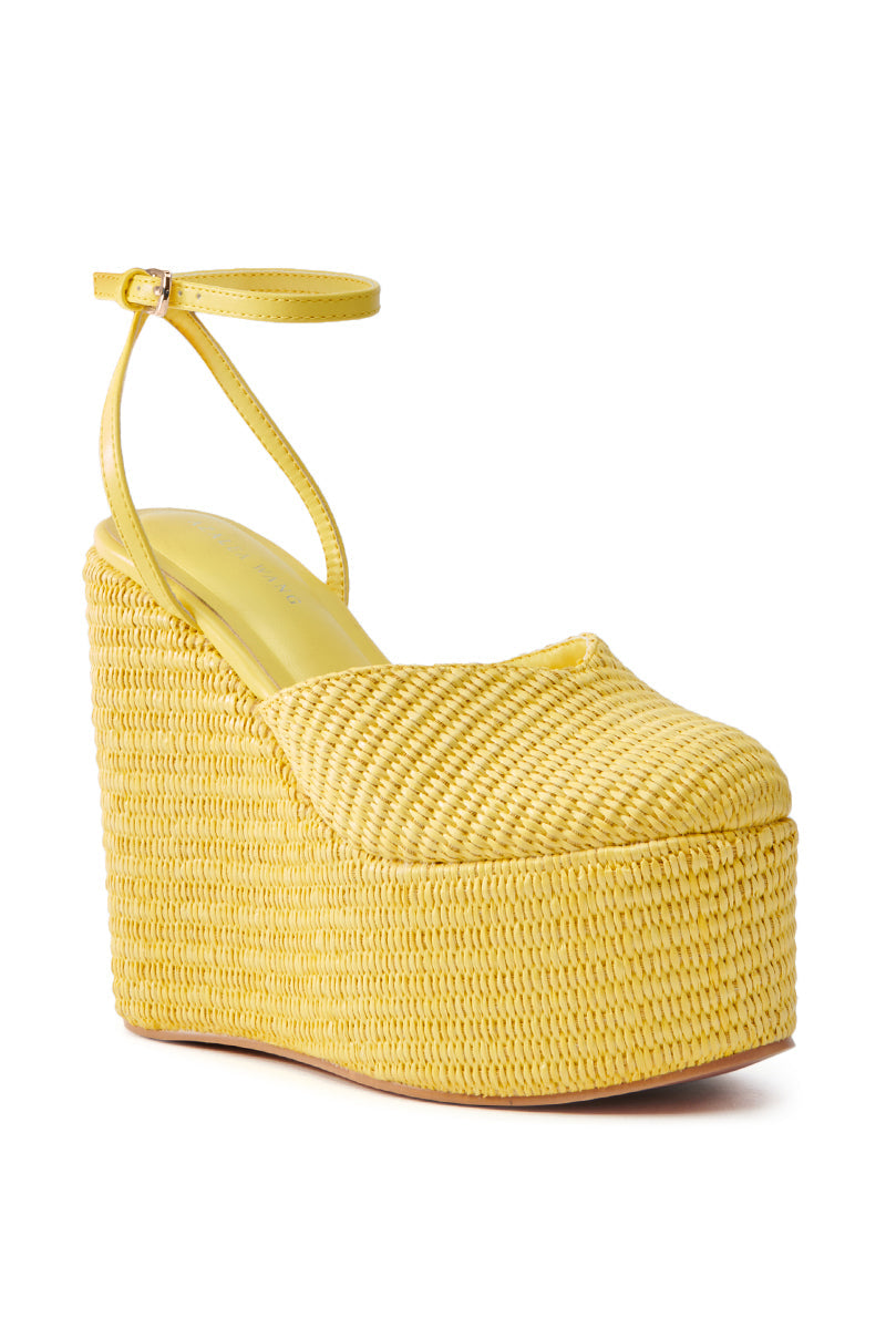 AZALEA WANG COVA YELLOW WEDGE