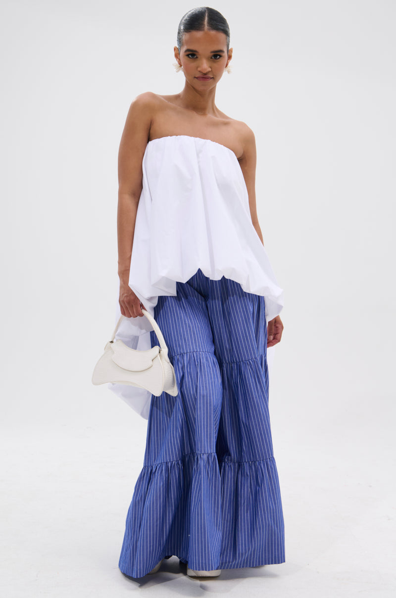 OFF THE SHOULDER HI-LOW TOP