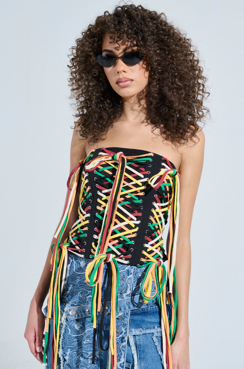 CROSSED THE LINE CORSET