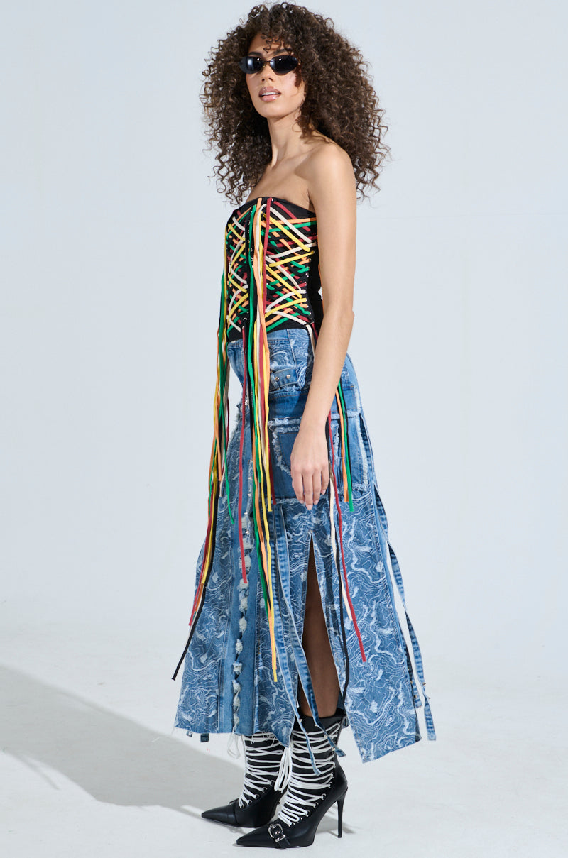 CROSSED THE LINE CORSET