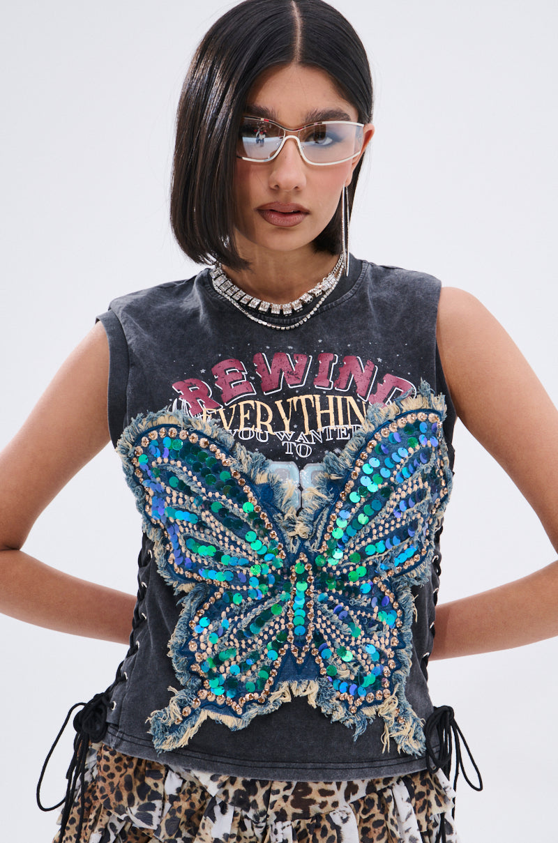 REWIND EVERYTHING TEE