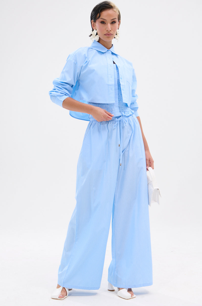 ASHLEY BUTTON DOWN TOP