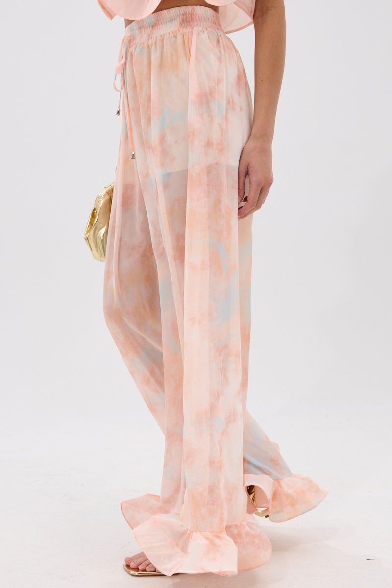 COLORFUL SKY OMBRE PALAZZO PANT
