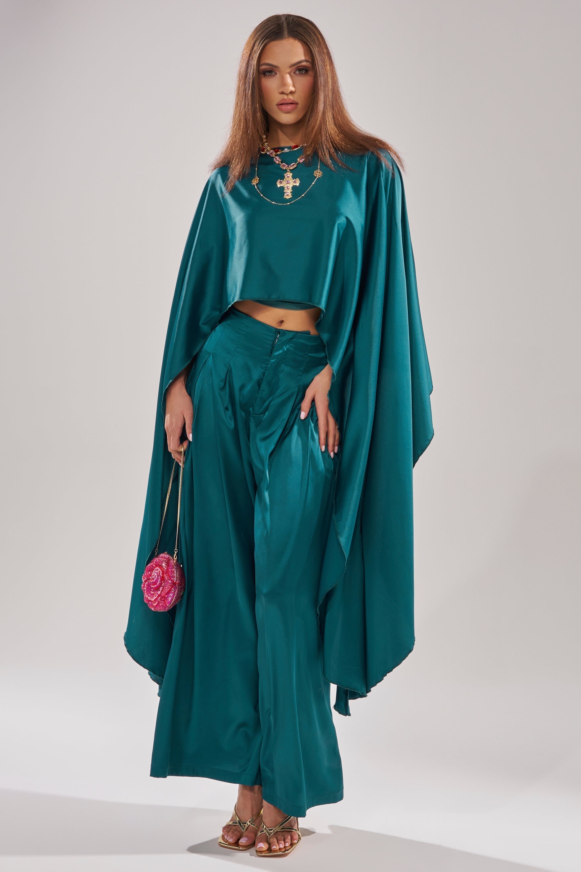 GIRLS FOR LIFE EMERALD BLOUSE