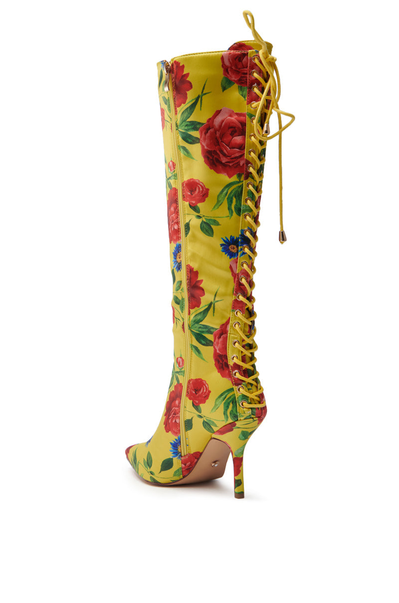 AZALEA WANG TYCE YELLOW BOOT