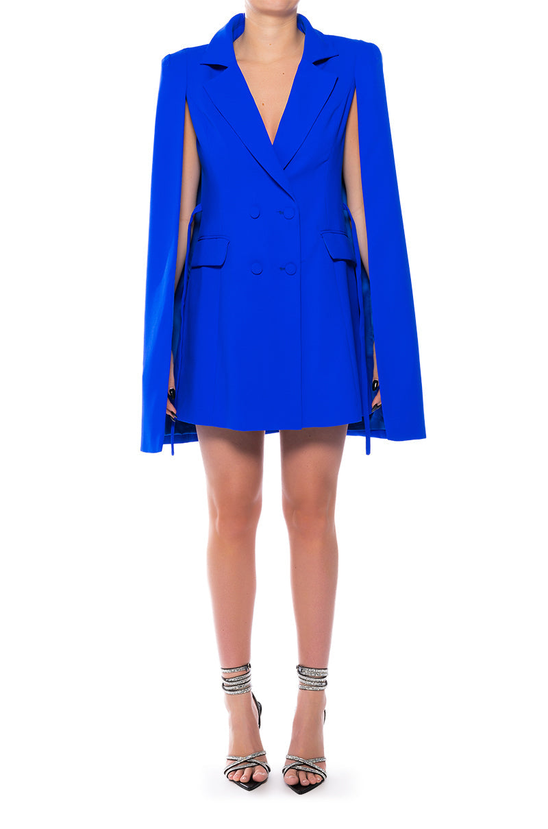 A LA MODE MINI BLAZER DRESS