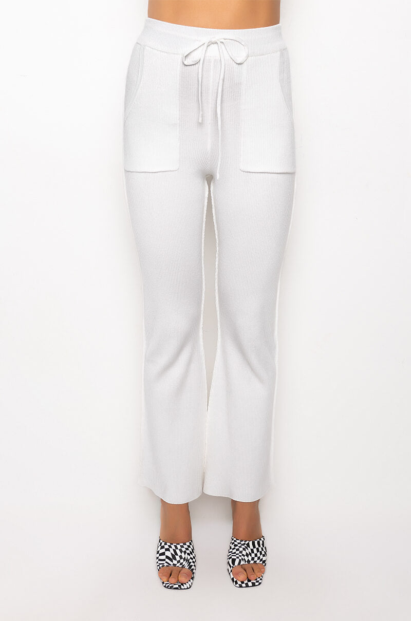 FRANCESCA KNIT FLARE LEGGING