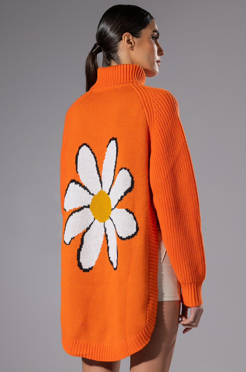 DAISY DREAMING HIGH LOW SWEATER