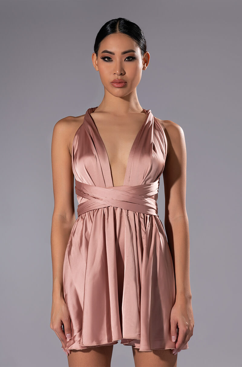 DANCE WITH ME MULTIFUNCTIONAL MINI DRESS