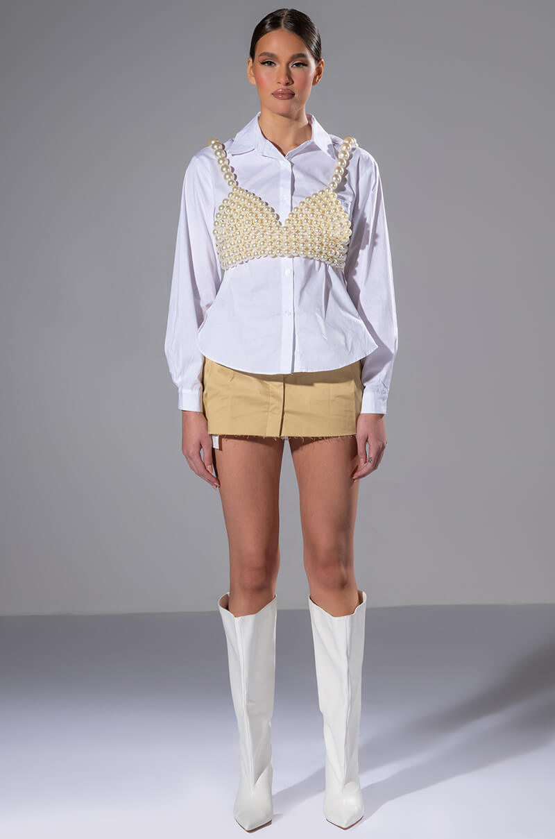 EASY POPLIN EVERYDAY BLOUSE