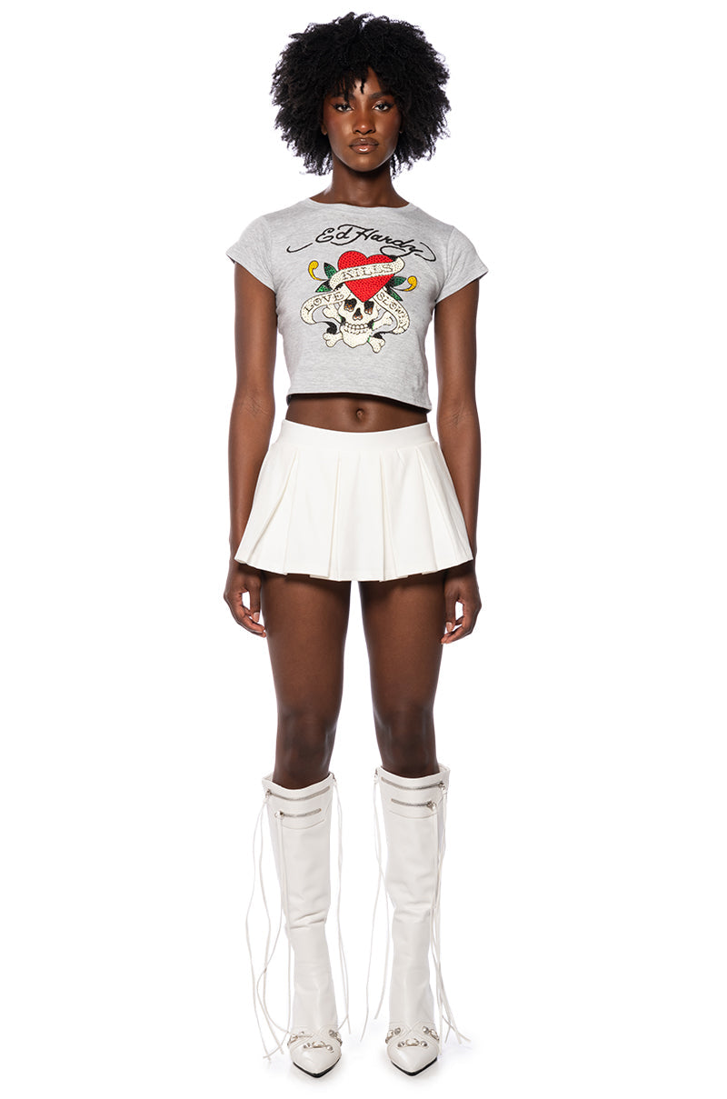 ED HARDY LOVE KILLS FITTED TEE