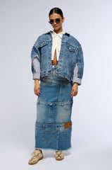 ESSIE DENIM MAXI SKIRT
