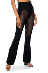 EVENING IN PARIS MESH FLARE TROUSER