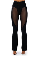 EVENING IN PARIS MESH FLARE TROUSER
