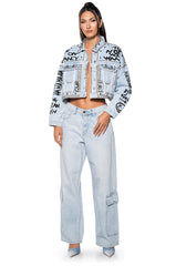 RHYTHM OF THE NIGHT DENIM JACKET